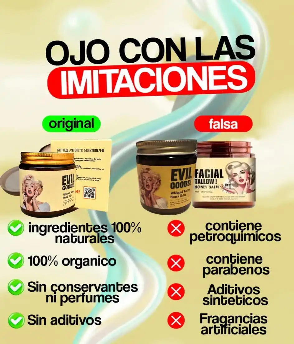 EVIL GOODS -🐄 DESPIDETE DE LAS MANCHAS, ACNE Y ARRUGAS EN MENOS DE 1 MES